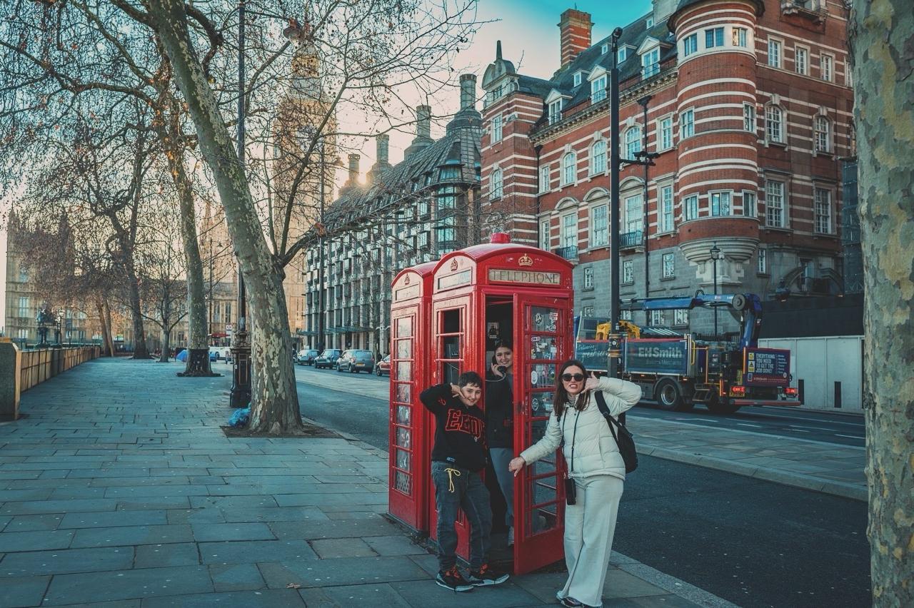 The classic London phone box — some things never change